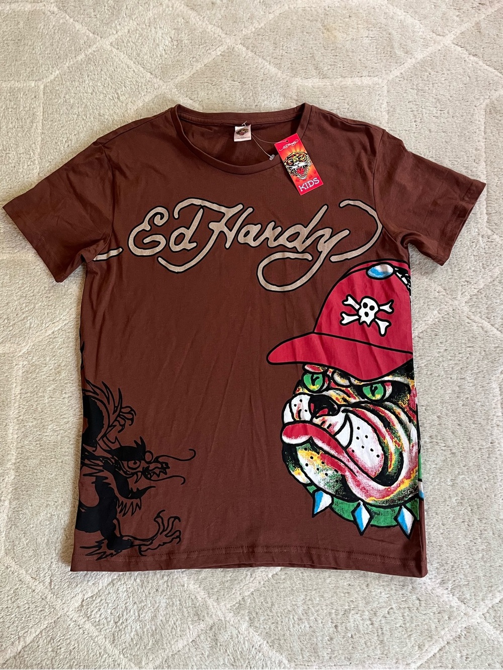 Ed Hardy Bulldog T-Shirt